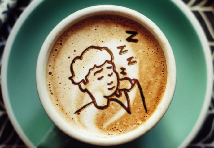 Coffee does not invigorate those who sleep little