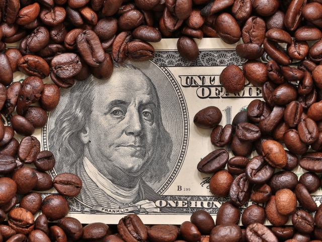 Il caffè può essere costoso.